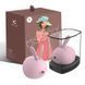 Вакуумный клиторальный стимулятор с вибрацией KisToy Miss KK Pink, 8,3x5,8 см. SO3620 фото 5
