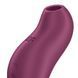 Вакуумный клиторальный стимулятор с вибрацией Satisfyer Pocket Pro 1 Purple, 13,9х5,2 см. SX0575 фото 3