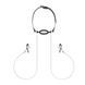 Зажимы с кляпом для сосков Bedroom Fantasies: Nipple Clamps & Silicone Gag Ring SO8819 фото 1