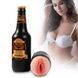 Мастурбато-вагіна у формі пляшки Beer bottle masturbation Cup, 24х6 см. SQ-MA70018 фото 3