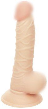 Фалоїмітатор G-GIRL STYLE 7INCH DONG WITH SUCTION CAP, 18х3,3 см. T111630 фото