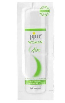 Лубрикант на водній основі pjur Woman Aloe, 2 мл. 13420-01 фото