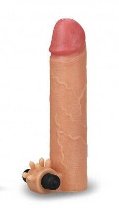 Насадка на член с вибрацией Vibrating Nature Extender Add 2" +5 см, 19х4,5 см. 6452LV414101-9 фото