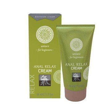 Анальний розслаблювальний крем SHIATSU Anal Relax Cream, 50 мл. HOT67204 фото