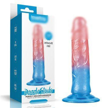 Фалоімітатор Dazzle Studs 7'', 17,5х3,5 см. 6452LVTOY413 фото