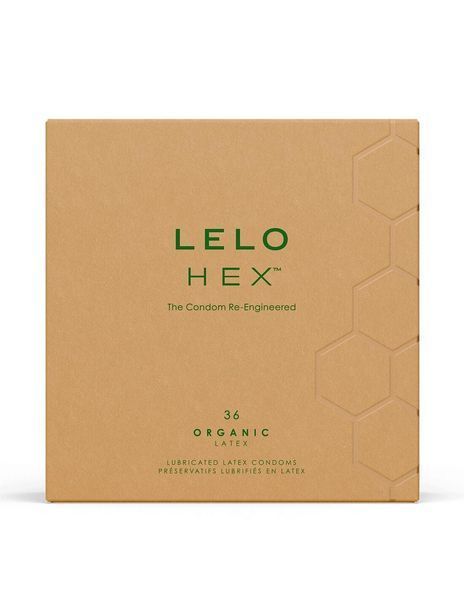Презервативы LELO HEX Condoms Organic 36 Pack, тонкие и суперпрочные, 36 шт. SX3045 фото