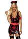 Виниловый костюм медсестры Leg Avenue Vinyl Naughty Nurse, платье, фартук, повязки, XS, S, M, L, XL SO9142 фото 1