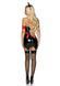 Виниловый костюм медсестры Leg Avenue Vinyl Naughty Nurse, платье, фартук, повязки, XS, S, M, L, XL SO9142 фото 2