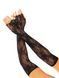 Мітенки Leg Avenue Lace Opera Length Fingerless Gloves, чорні, ажурні, довжина вище ліктя SX1057 фото