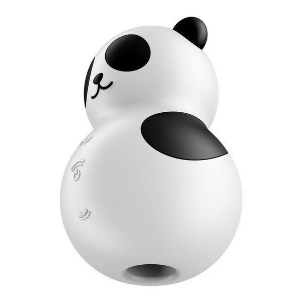 Вакуумный клиторальный стимулятор с вибрацией Satisfyer Pocket Panda, 8,8х5,7 см. SX2176 фото