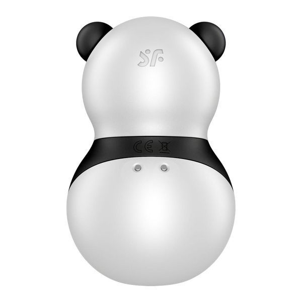 Вакуумный клиторальный стимулятор с вибрацией Satisfyer Pocket Panda, 8,8х5,7 см. SX2176 фото