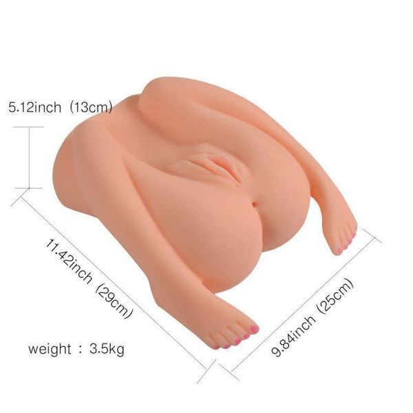 Мастурбатор вагіна й аніс Boby Hip Ass з реалістичними ногами, 29х25 см. SQ-MA50001 фото
