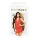Мини-платье с открытой спиной и стрингами Penthouse - Earth-Shaker Red, S/M, M/L, L/XL SO5251 фото 3
