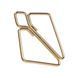 Зажимы для сосков LOCKINK Nipple Clamps - Golden SX0850 фото 7