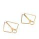 Зажимы для сосков LOCKINK Nipple Clamps - Golden SX0850 фото 4