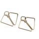 Зажимы для сосков LOCKINK Nipple Clamps - Golden SX0850 фото 1