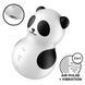 Вакуумный клиторальный стимулятор с вибрацией Satisfyer Pocket Panda, 8,8х5,7 см. SX2176 фото 1