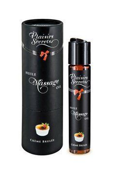 Масажна олія з ароматом крем-брюле Plaisirs Secrets Creme Brulee, 59 мл. SO1840 фото