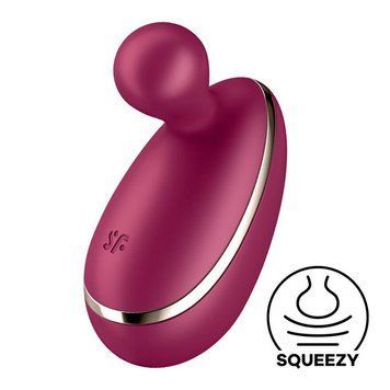 Вібратор для зовнішньої стимуляції Satisfyer Spot On 1 Berry, гнучкий відросток, 7,5х5 см. SO8413 фото