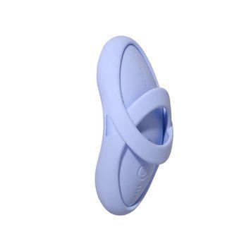 Смарт-вибратор для клитора Svakom Echo 2 Sky Blue, подогрев до 38 &deg;C, съемная насадка на палец, 9,2х4,2 см. SX2448 фото