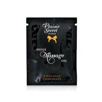 Масажне масло з ароматом шоколаду Plaisirs Secrets Chocolate, 3 мл SO1205 фото