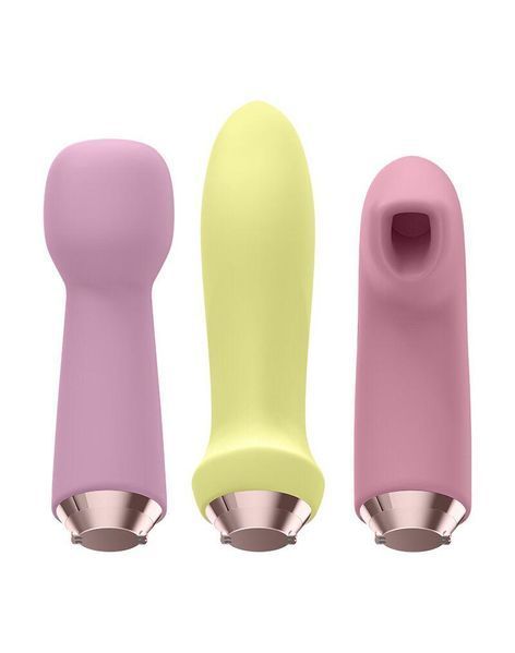 Вібратор із насадками Satisfyer Marvelous Four SO6733 фото