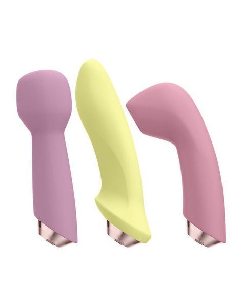 Вібратор із насадками Satisfyer Marvelous Four SO6733 фото