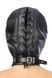 Капюшон із кляпом для БДСМ Fetish Tentation BDSM hood in leatherette with removable gag SO4673 фото 2