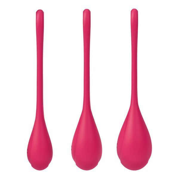 Набір йоні намистин для зміцнення м'язів тазового дна Satisfyer Yoni Power 1 Red SO5547 фото