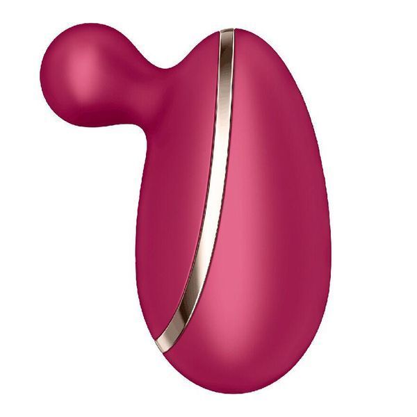 Вибратор для наружной стимуляции Satisfyer Spot On 1 Berry, гибкий отросток, 7,5х5 см. SO8413 фото