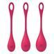Набір йоні намистин для зміцнення м'язів тазового дна Satisfyer Yoni Power 1 Red SO5547 фото 2