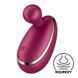 Вибратор для наружной стимуляции Satisfyer Spot On 1 Berry, гибкий отросток, 7,5х5 см. SO8413 фото 1