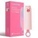 Реалістичний вібратор під виглядом морозива CuteVibe Teddy Pink (Black Dildo), 17,6х3,6 см. SO6547 фото 4