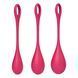 Набір йоні намистин для зміцнення м'язів тазового дна Satisfyer Yoni Power 1 Red SO5547 фото 4