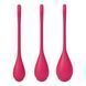 Набір йоні намистин для зміцнення м'язів тазового дна Satisfyer Yoni Power 1 Red SO5547 фото 3