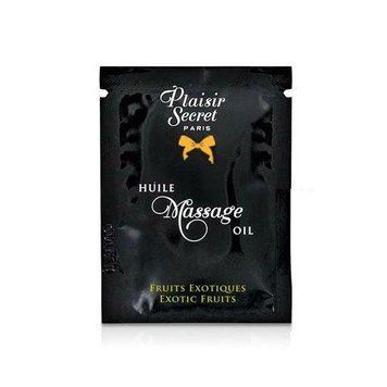 Масажна олія з ароматом екзотичних фруктів Plaisirs Secrets Exotic Fruits, 3 мл. SO1206 фото