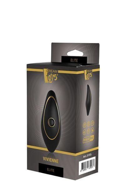 Кліторальний стимулятор у трусики Dream Toys ELITE VIVIENNE LUXXE, 10,5х3,3 см. DT21725 фото