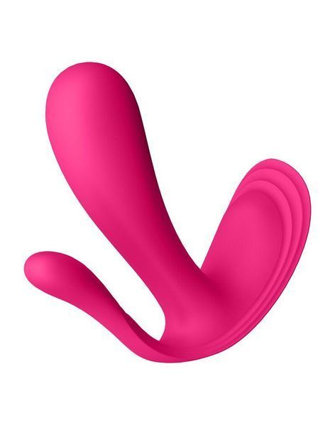 Подвійний смарт-вібратор у трусики Satisfyer Top Secret Pink SO6734 фото