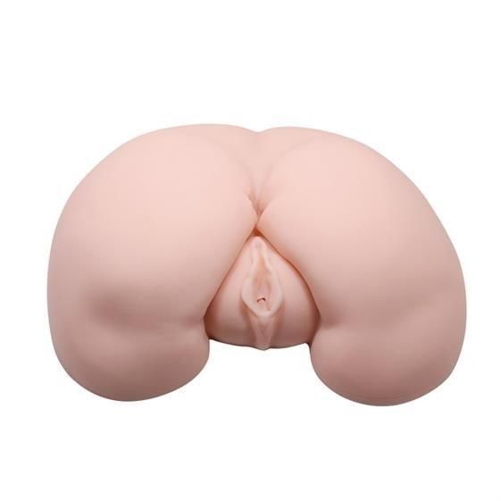 Мастурбатор вагіна й анус із вібрацією Crazy Bull Masturbator Realistic Vagina and Ass Vibrating, 25х22 см. 6603BM-009023Z-1 фото