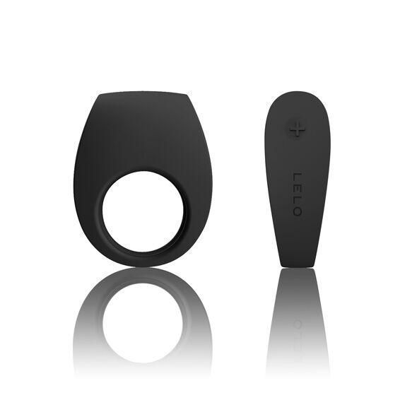 Силиконовое эрекционное кольцо на пенис с вибрацией LELO Tor 2 Black, 6х4,2 см. SO8119 фото