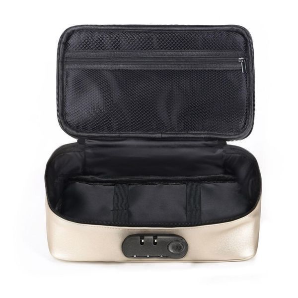 Бокс для інтимних іграшок із кодовим замком Dorcel DISCREET BOX LUXURY GOLD SX1109 фото