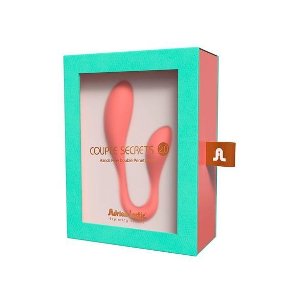 Смарт-вибратор для пар Adrien Lastic Couple Secrets 2.0, 2 мотора, 10 режимов SX1274 фото