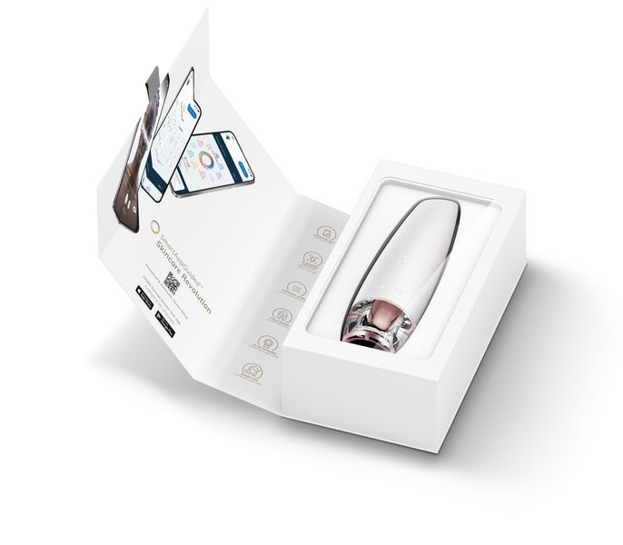 Антивіковий LED-випромінювач для відновлення шкіри обличчя GESKE Anti-Aging Skin Renewer 9в1 starlight HB0584 фото