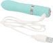 Розкішний вібратор PILLOW TALK - Flirty Teal з кристалом Swarovski, 11х2,2 див. SO2726 фото 6
