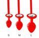 Мужские трусы с силиконовой анальной пробкой Art of Sex - Joni plug panties Red, размер пробки S, XS-2XL SO6173 фото 3