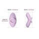 Смарт-вибратор для клитора Svakom Echo 2 Pink Lilac, подогрев до 38 &deg;C, съемная насадка на палец, 9,2х4,2 см. SX2449 фото 4