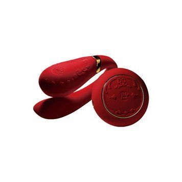 Смарт-вібратор для пар Zalo &mdash; Fanfan Bright Red SO6673 фото
