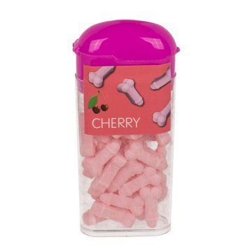 Конфеты-драже в форме пенисов со вкусом вишни Candy Willies Cherry 99660612353-4 фото