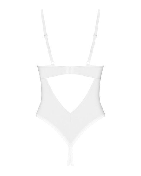 Боді з доступом Obsessive Alissium crotchless teddy, XS/S, M/L, XL/XXL SX0597 фото
