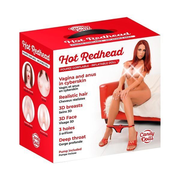 Секс-кукла со съемной вставкой Candy Dolls Hot Redhead SX2159 фото